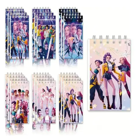 10pcs Korean girl group Popular Theme Notebook Cartoon Companion Gift Book Holiday Decoration bts birthday gift