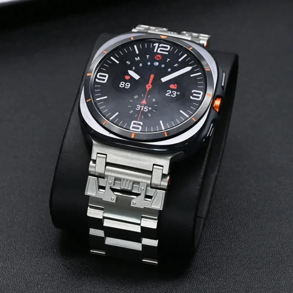 Быстросъемный ремешок из нержавеющей стали для Samsung Galaxy Watch Ultra 47 мм, браслет без зазоров для SAMSUNG ULTRA 47 мм, деловой ремешок Galaxy
Быстросъемный ремешок из нержавеющей стали для Samsung Galaxy Watch Ultra 47 мм, браслет без зазоров для SAMSUNG ULTRA 47 мм, деловой ремешок Galaxy