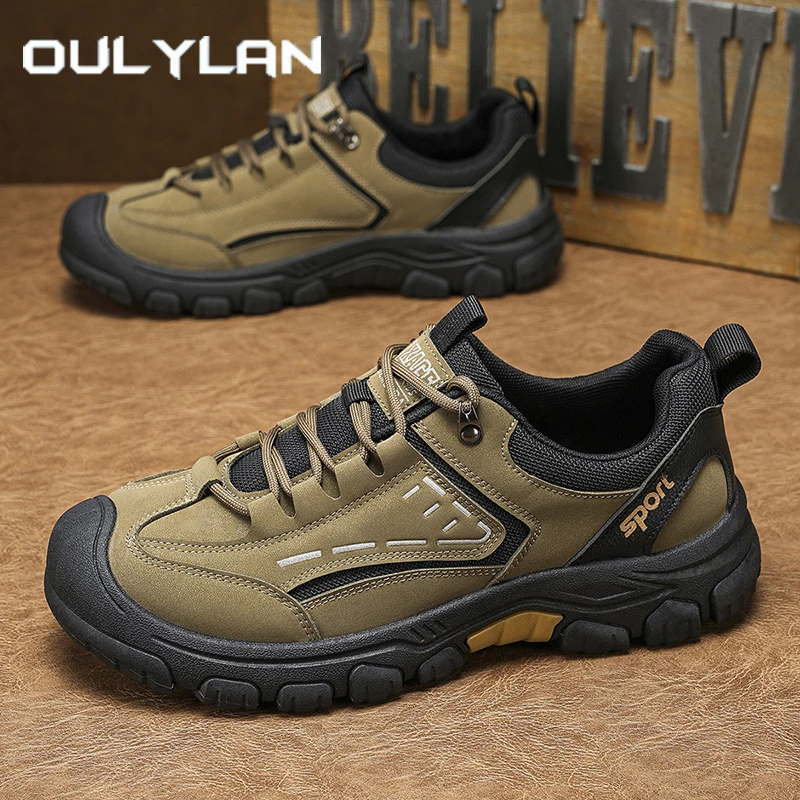 Oulylan Spring Plus Size Casual Shoes Comfort Breathable Mesh Hiking Footwear Outdoor Wear-resistant Climbing Sneakers For Men
Oulylan Spring Plus Size Casual Shoes Comfort Breathable Mesh Hiking Footwear Outdoor Wear-resistant Climbing Sneakers For Men