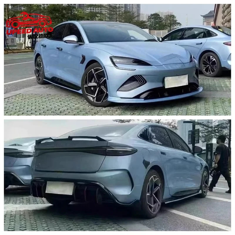 Suitable for BYD Seal 2022-2026 Modified Carbon fiber pattern Front shovel Rear Lip Side skirt Body kit Car accessories
Suitable for BYD Seal 2022-2026 Modified Carbon fiber pattern Front shovel Rear Lip Side skirt Body kit Car accessories