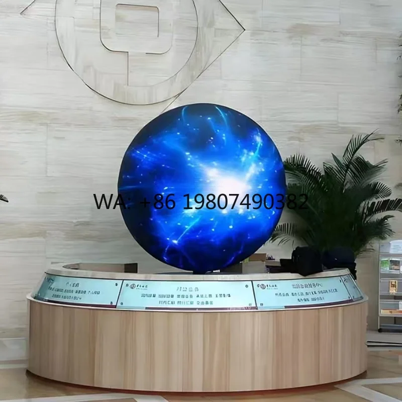 P1.8 Creative Earth Spherical LED Screen 1-2m Diameter Globe Video Display For Museum Science Hall Brand Advertising
P1.8 Creative Earth Spherical LED Screen 1-2m Diameter Globe Video Display For Museum Science Hall Brand Advertising
