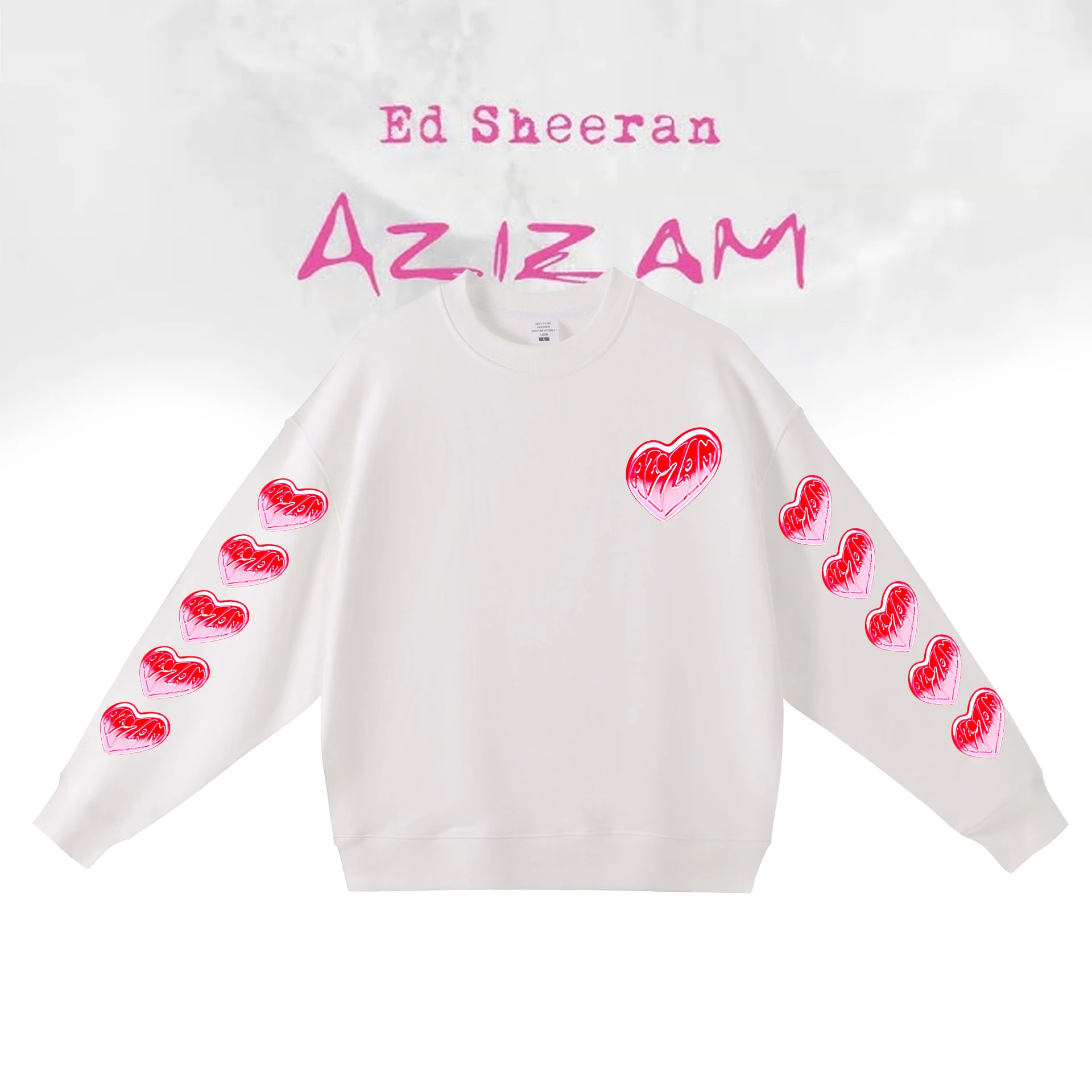 Ed Sheeran Ablum Play Azizam Graphic Hoodie O Neck Long Sleeve Harajuku Hip Hop Sweatshirt
Ed Sheeran Ablum Play Azizam Graphic Hoodie O Neck Long Sleeve Harajuku Hip Hop Sweatshirt