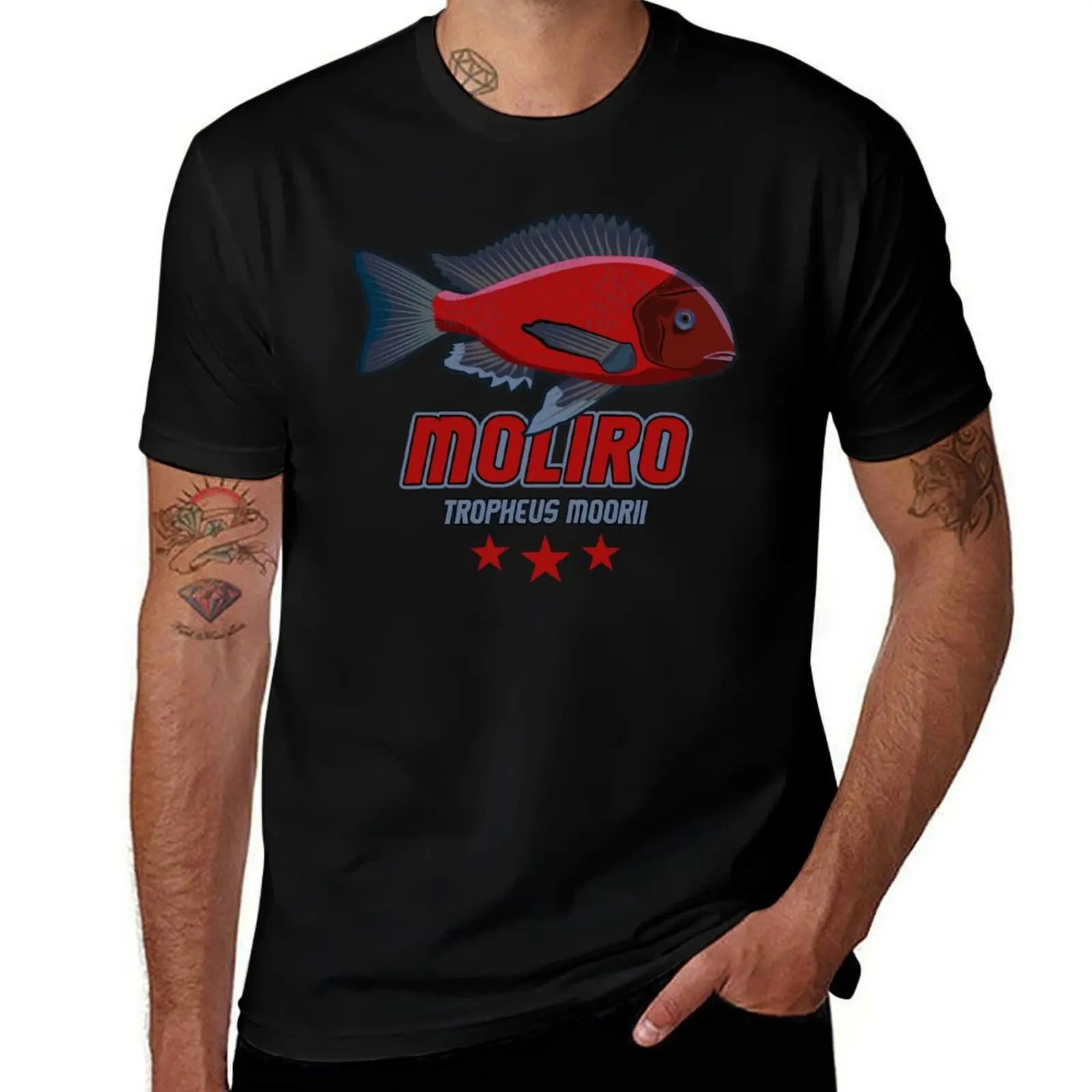 Tropheus Moorii Moori Moliro Tanganyika Cichlid Aquarist T-Shirt summer tops shirts graphic mens t shirts pack
Tropheus Moorii Moori Moliro Tanganyika Cichlid Aquarist T-Shirt summer tops shirts graphic mens t shirts pack