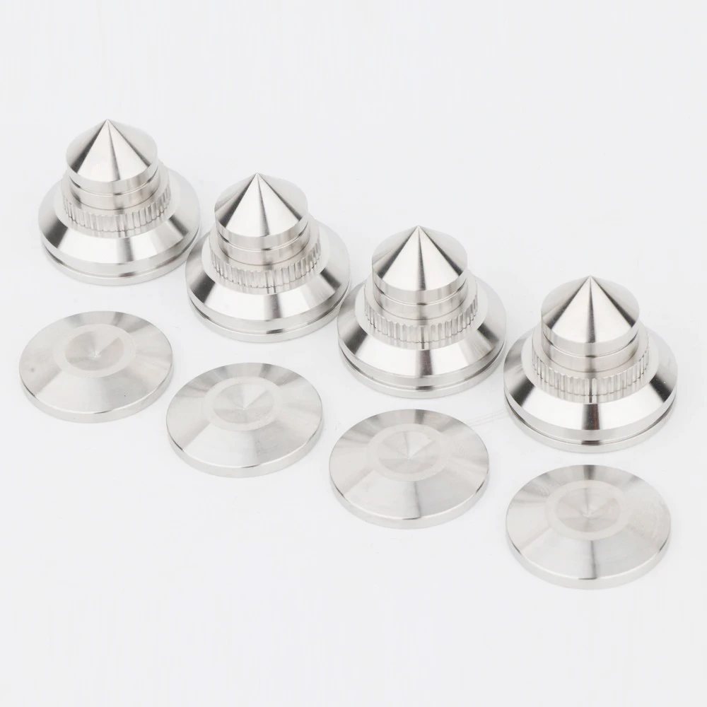 4set HiFI Audio 304 Stainless Steel 28mm Speaker Spike Isolation Feet Cone Pad AmpTurntable Floor Protector
4set HiFI Audio 304 Stainless Steel 28mm Speaker Spike Isolation Feet Cone Pad AmpTurntable Floor Protector