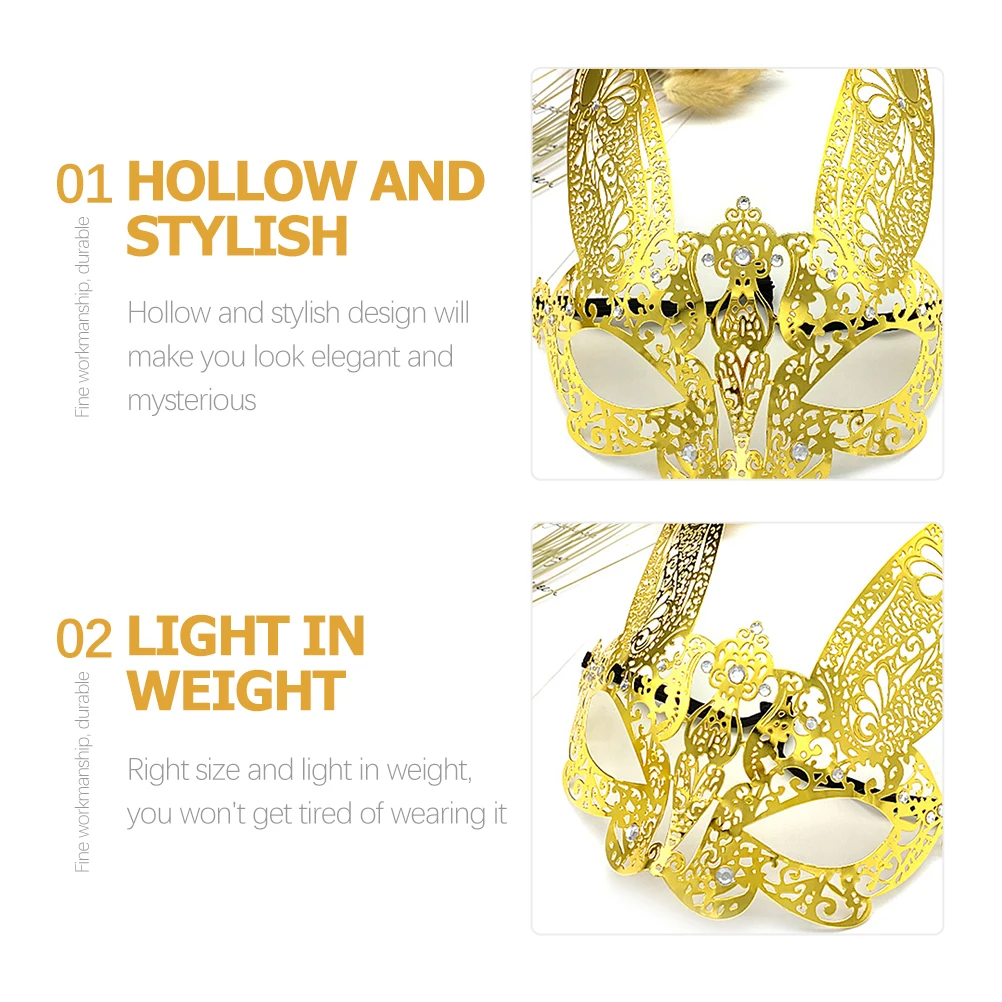 Diamond Bunny Mask Women's The Animal Attractive Rabbit Face Alloy Funny Half Halloween
Diamond Bunny Mask Women's The Animal Attractive Rabbit Face Alloy Funny Half Halloween