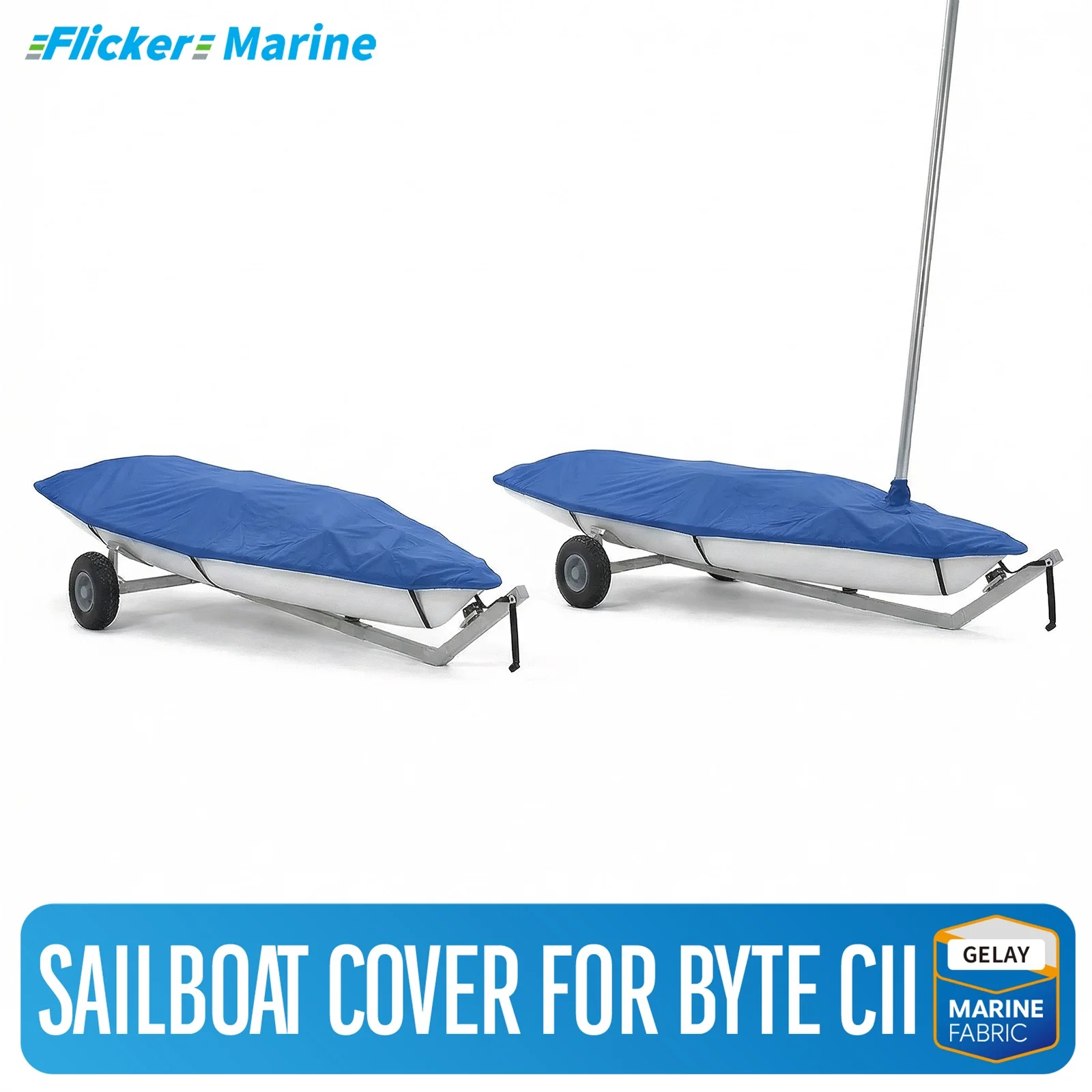 Sailboat Cover for Byte CII, Heavy Duty Waterproof UV Resistant Dinghy Cover for Byte CII Class Sailing Boat, Marine Grade Tear-
Sailboat Cover for Byte CII, Heavy Duty Waterproof UV Resistant Dinghy Cover for Byte CII Class Sailing Boat, Marine Grade Tear-