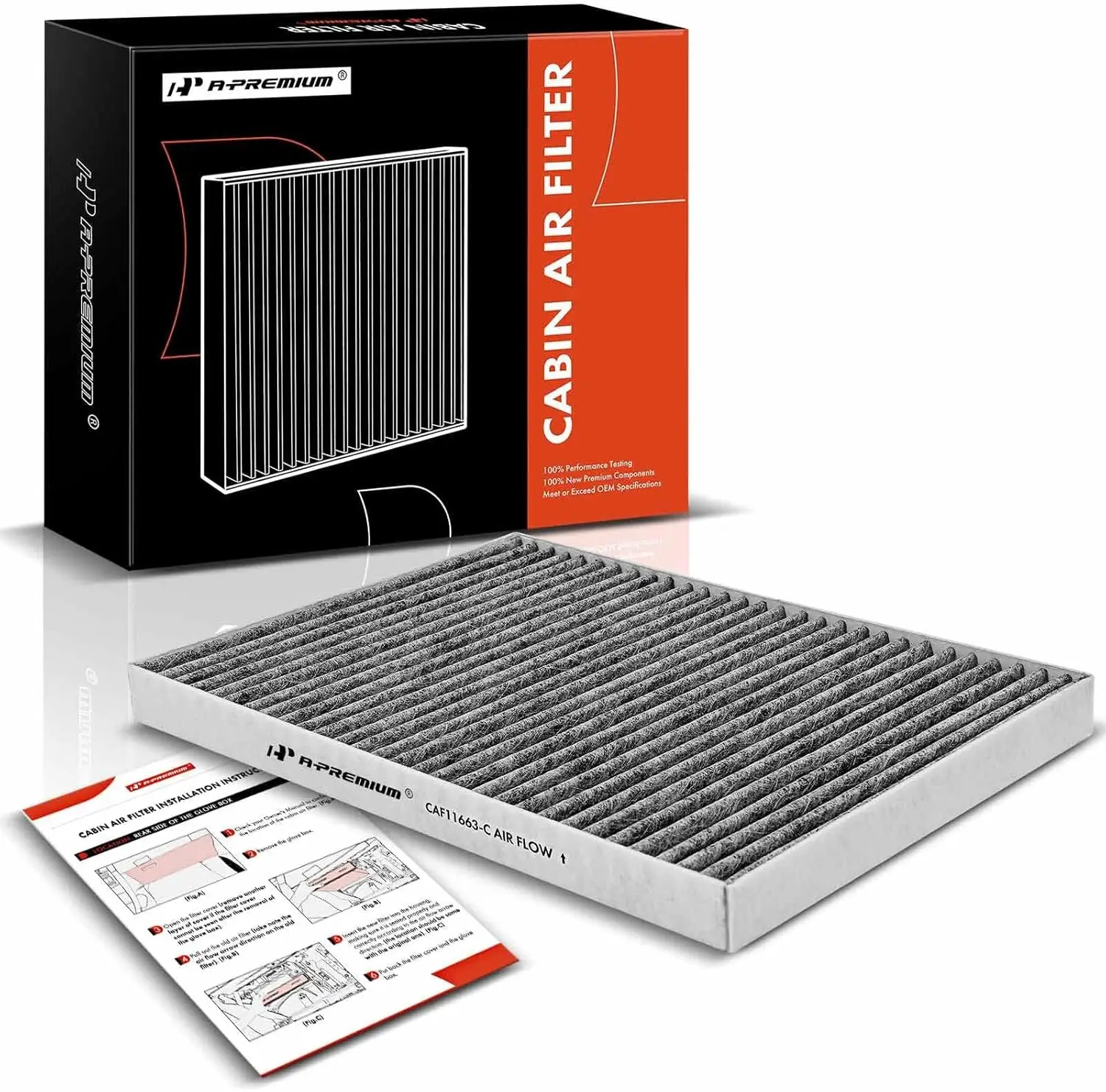 Салонный фильтр с активированным углем, совместимый с моделями Buick, Chevrolet, GMC, Saturn — Enclave, Traverse, Acadia, Acadia 
Салонный фильтр с активированным углем, совместимый с моделями Buick, Chevrolet, GMC, Saturn — Enclave, Traverse, Acadia, Acadia