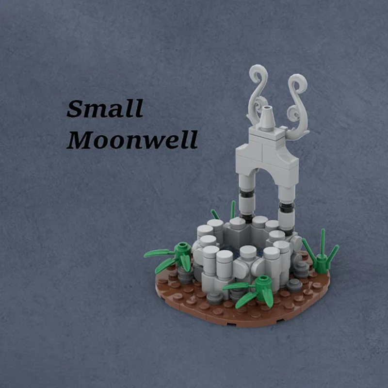 104 шт. MOCSmall Moonwell, средневековая архитектура, креативные строительные блоки, развивающие игрушки, модульные подарки, украшения
104 шт. MOCSmall Moonwell, средневековая архитектура, креативные строительные блоки, развивающие игрушки, модульные подарки, украшения