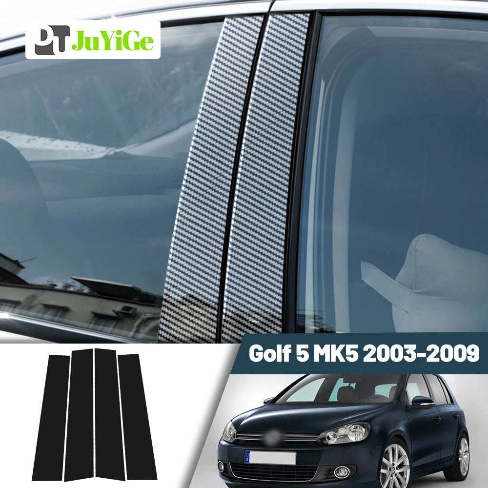 Glossy Black Carbon Fiber Window Door Deal B C Pillar Post Cover Sticker For Volkswagen Golf 5 V MK5 2003-2009 2004 2005 2006
Glossy Black Carbon Fiber Window Door Deal B C Pillar Post Cover Sticker For Volkswagen Golf 5 V MK5 2003-2009 2004 2005 2006