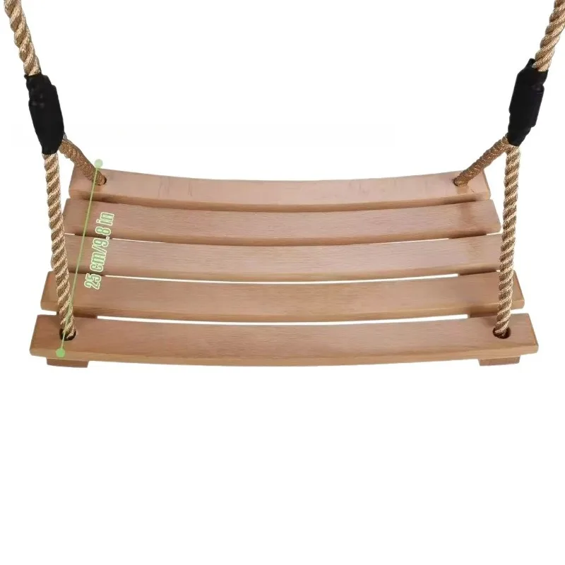 Wooden Swing Seat with Adjustable Rope for Home Play
Wooden Swing Seat with Adjustable Rope for Home Play