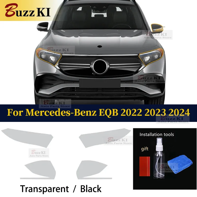 For Mercedes-Benz EQB 2022 2023 2024 Headlight Rearview Car Film TPU Paint Protection Film Pre-cut PPF Anti-scratch Clear Black
For Mercedes-Benz EQB 2022 2023 2024 Headlight Rearview Car Film TPU Paint Protection Film Pre-cut PPF Anti-scratch Clear Black