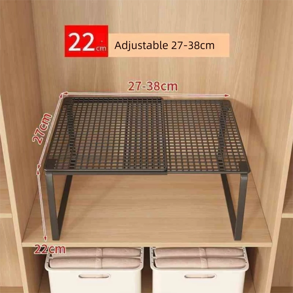 DIY Metal Closet Shelf Adjustable Telescopic Wardrobe Divider Board Expandable Retractable Stackable Shelves Dormitory
DIY Metal Closet Shelf Adjustable Telescopic Wardrobe Divider Board Expandable Retractable Stackable Shelves Dormitory