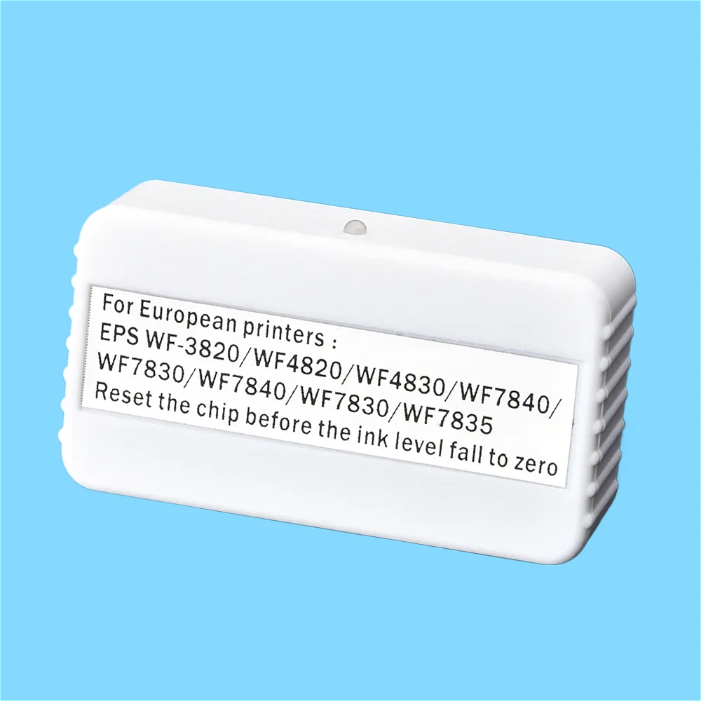 2PCS Europe T405XL Ink Cartridge Chip Resetter for Epson Workforce 3820 4820 4830 7830 Printer 405XL 405XXL TO5G T05H Cartridge
2PCS Europe T405XL Ink Cartridge Chip Resetter for Epson Workforce 3820 4820 4830 7830 Printer 405XL 405XXL TO5G T05H Cartridge