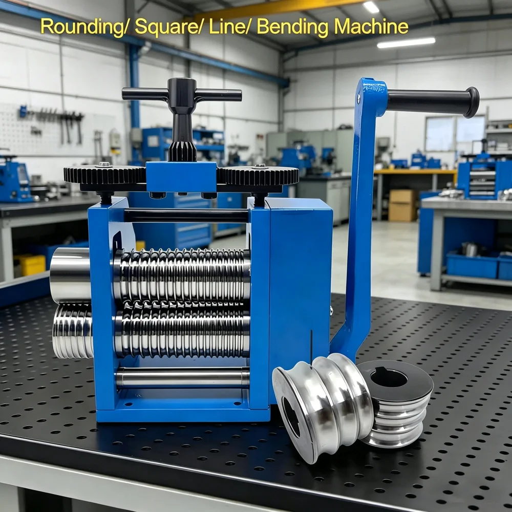 Multi-Function Metal Wire/Pipe Forming Machine - Rounding, Squaring, Straightening Bending Tool for Jewelry Making, Metalworking
Multi-Function Metal Wire/Pipe Forming Machine - Rounding, Squaring, Straightening Bending Tool for Jewelry Making, Metalworking