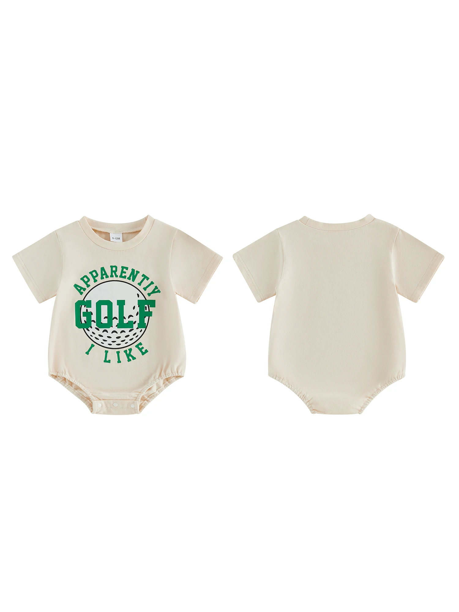 Очаровательный комбинезон унисекс с принтом в стиле гольф, короткими рукавами и круглым вырезом, идеально подходит для повседневных летних нарядов для маленьких мальчиков и девочек.
Очаровательный комбинезон унисекс с принтом в стиле гольф, короткими рукавами и круглым вырезом, идеально подходит для повседневных летних нарядов для маленьких мальчиков и девочек.