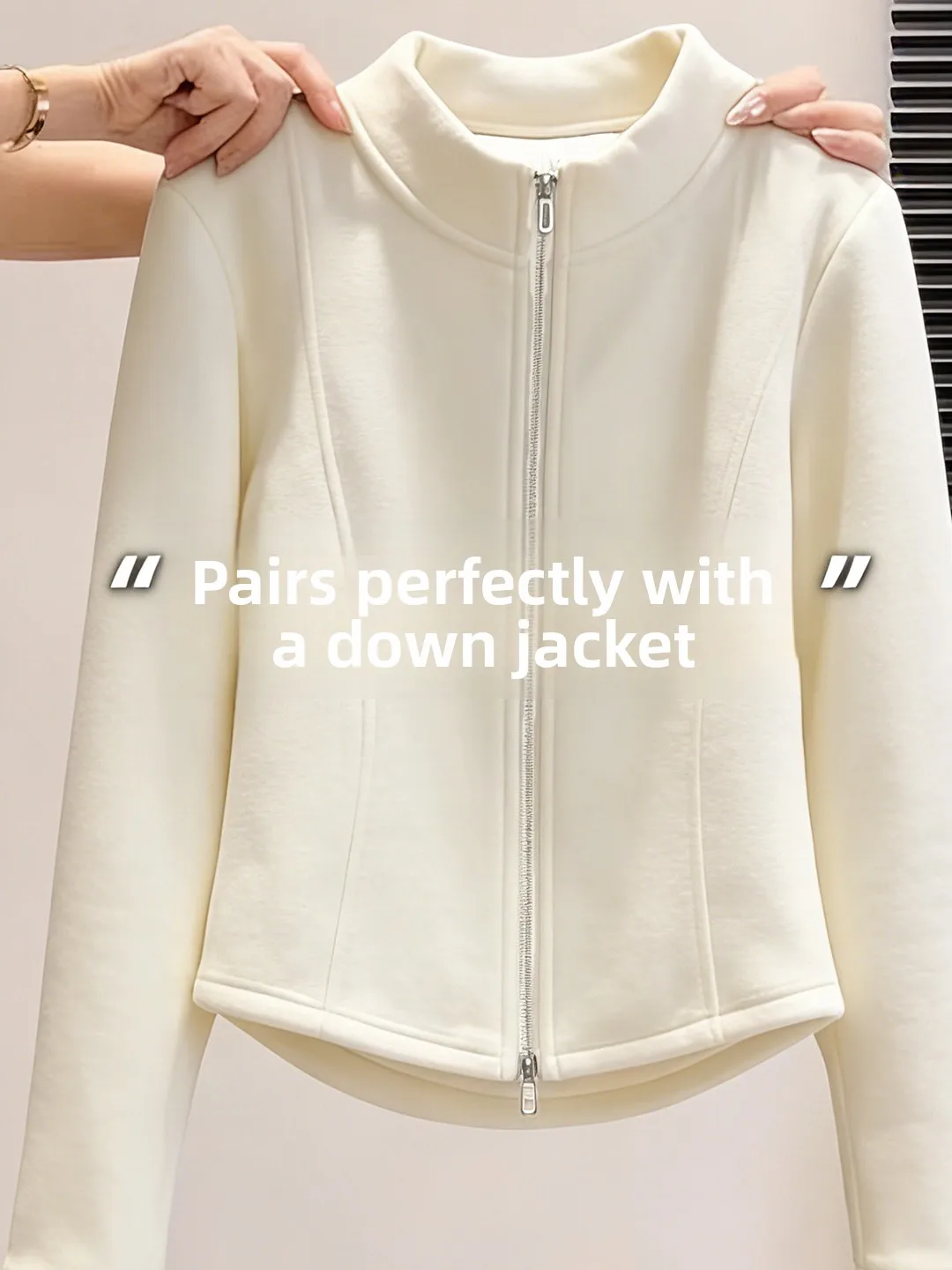 Женская теплая толстовка Ziioon с молнией и флисовой подкладкой, корейский стиль, повседневная одежда для города
Женская теплая толстовка Ziioon с молнией и флисовой подкладкой, корейский стиль, повседневная одежда для города