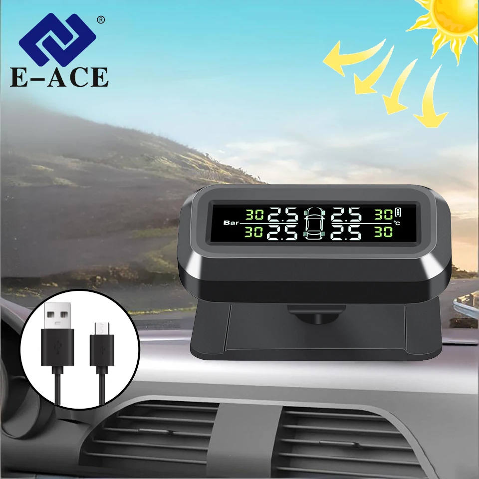 Солнечная батарея TPMS Беспроводной монитор давления в шинах Встроенный внешний датчик Мониторинг давления в шинах Температура в шинах Сигнализация безопасности шин
Солнечная батарея TPMS Беспроводной монитор давления в шинах Встроенный внешний датчик Мониторинг давления в шинах Температура в шинах Сигнализация безопасности шин