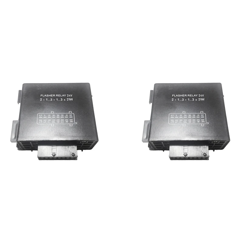 2X Truck Turn Signal Relay Flasher Unit For Scania Electrical System Flasher Relay 1328548 1401789 2159998
2X Truck Turn Signal Relay Flasher Unit For Scania Electrical System Flasher Relay 1328548 1401789 2159998