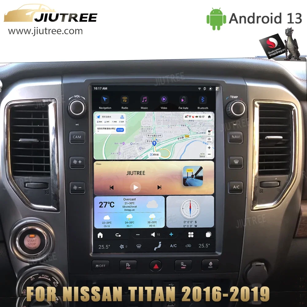 12,1-дюймовый автомобильный радиоприемник Android 13 для Nissan Titan Carplay 2016-2019 гг., GPS-навигация, авто стерео мультимедийный плеер, головное устройство
12,1-дюймовый автомобильный радиоприемник Android 13 для Nissan Titan Carplay 2016-2019 гг., GPS-навигация, авто стерео мультимедийный плеер, головное устройство