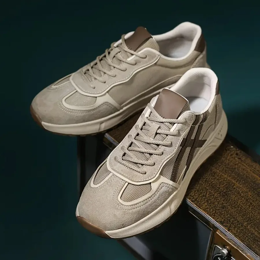 Spring Breathable Stylish Retro Casual Sneakers Trendy Versatile Men'S Shoes Slip-Resistant And Durable Comfortable And Breatha
Spring Breathable Stylish Retro Casual Sneakers Trendy Versatile Men'S Shoes Slip-Resistant And Durable Comfortable And Breatha