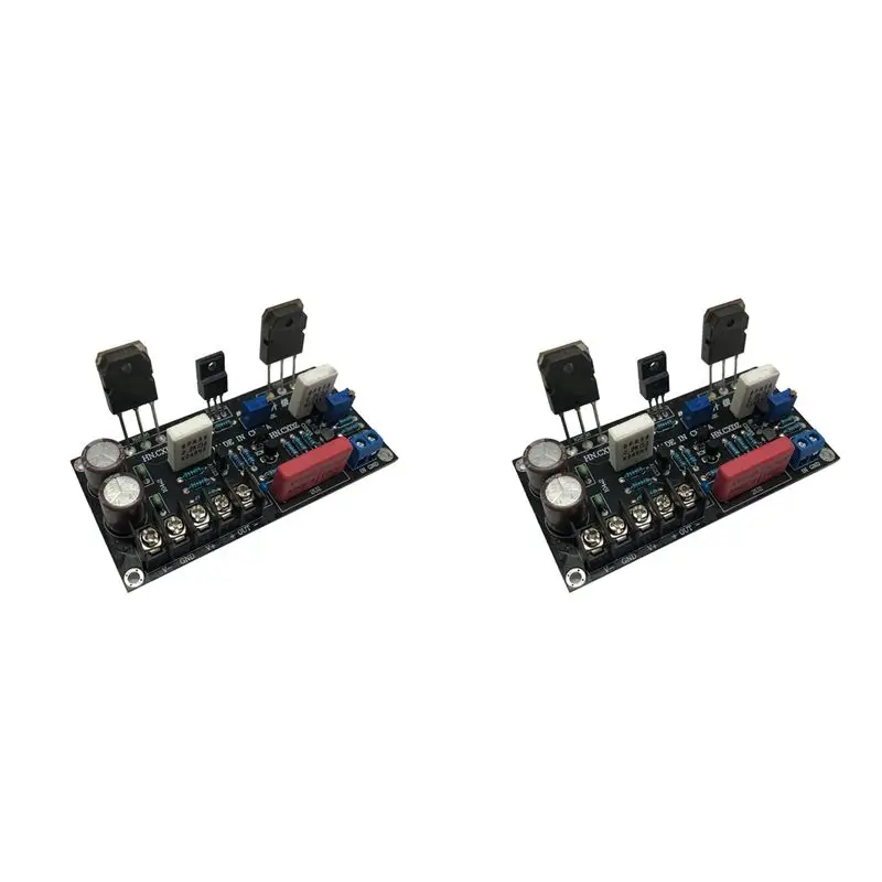 2X 30W Direct Coupled FET Power Amplifier Board Pure Class A Amplifier Board Module 0Hz-100 KHZ FR-4 Double Panel
2X 30W Direct Coupled FET Power Amplifier Board Pure Class A Amplifier Board Module 0Hz-100 KHZ FR-4 Double Panel
