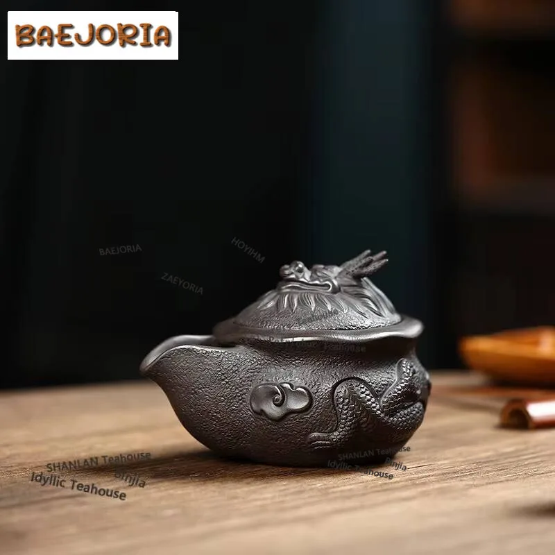 180ml Elegant Yixing Purple Clay Teapots Handmade Hand Grab Pot Raw Ore Stone Yellow Mud Kettle With Infuser Zisha Tea Set Craft
180ml Elegant Yixing Purple Clay Teapots Handmade Hand Grab Pot Raw Ore Stone Yellow Mud Kettle With Infuser Zisha Tea Set Craft