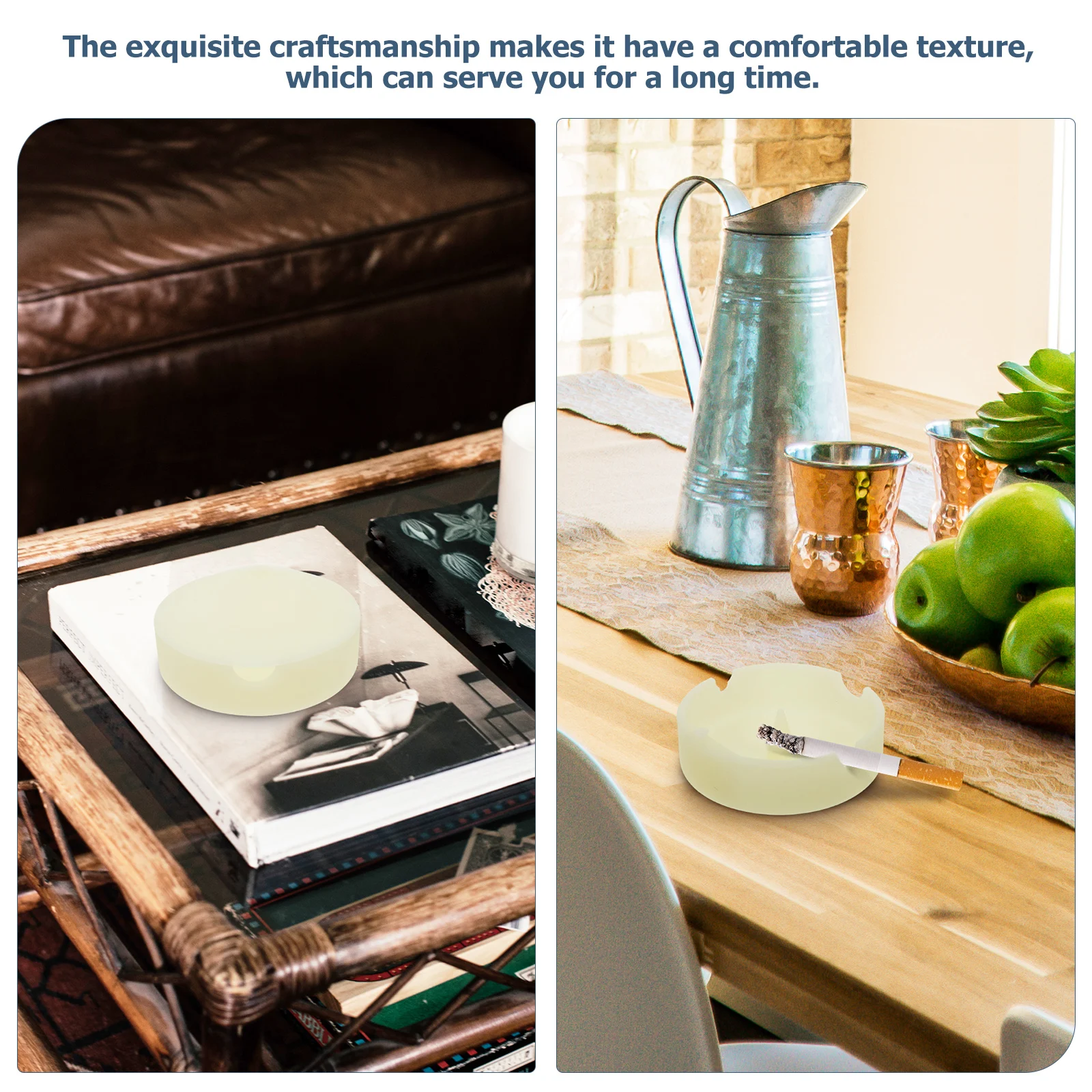 Silicone Ashtray Round Colored Living Room Wear resistant Shatterproof Table Top Lid Included High Temperature Resistant Non
Silicone Ashtray Round Colored Living Room Wear resistant Shatterproof Table Top Lid Included High Temperature Resistant Non