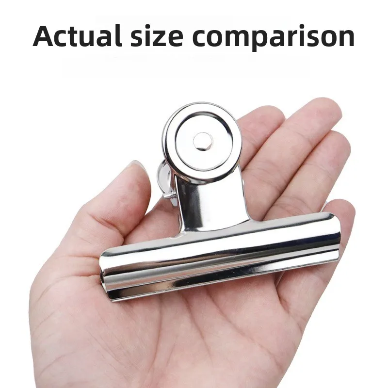 Metal Long Tail Clip Office Receipt Clip Student Practical Tool Convenient and Good Item Multiple Options Available
Metal Long Tail Clip Office Receipt Clip Student Practical Tool Convenient and Good Item Multiple Options Available