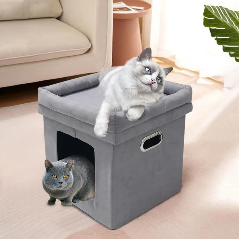 Cat House For Indoor Cats Small Dog House Pet Cave Bed Hideaway Bed Indoor Pet House Dog Bed Cat Hideaway Foldable Hideaway Bed
Cat House For Indoor Cats Small Dog House Pet Cave Bed Hideaway Bed Indoor Pet House Dog Bed Cat Hideaway Foldable Hideaway Bed