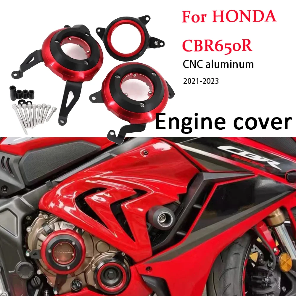 Motorcycles transparen Engine Cover Protection Case For HONDA CBR650R CB650R Aluminum alloy Protectors Frame 2021 2022 2023
Motorcycles transparen Engine Cover Protection Case For HONDA CBR650R CB650R Aluminum alloy Protectors Frame 2021 2022 2023