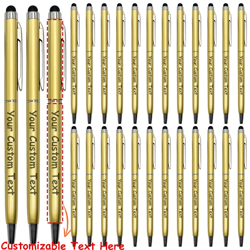 20/40pcs Customizable Touchscreen Ballpoint Pens for Signatures Meetings Corporate Gifts Hotel Supplies And Wedding Favors
20/40pcs Customizable Touchscreen Ballpoint Pens for Signatures Meetings Corporate Gifts Hotel Supplies And Wedding Favors