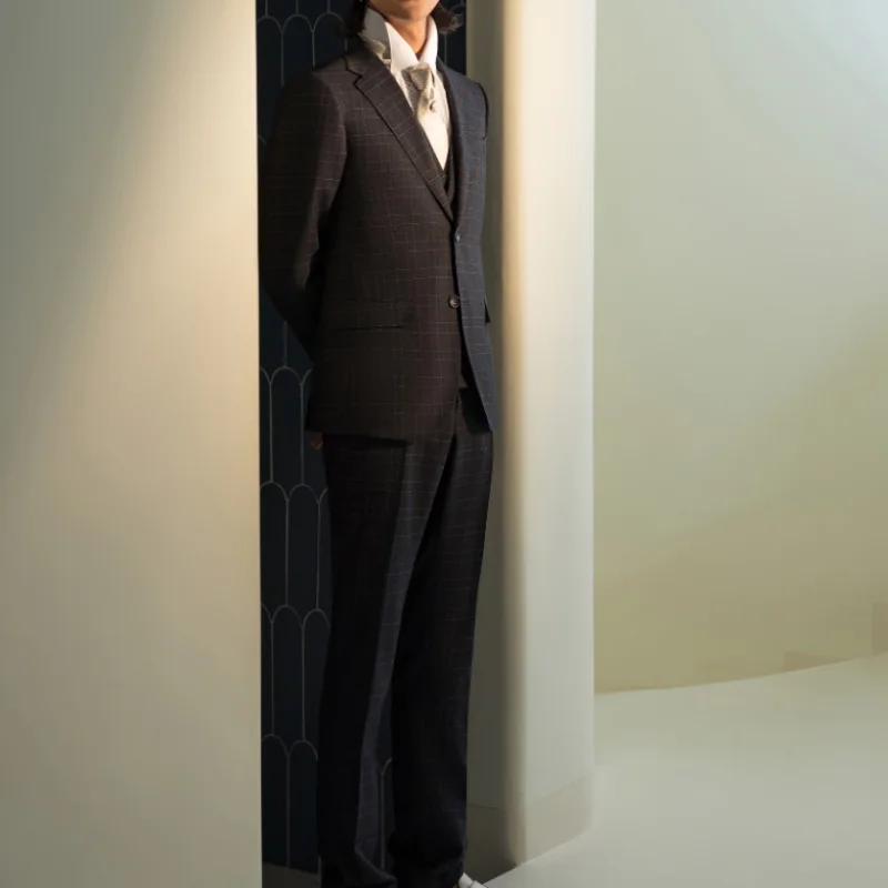 Casual Slim Fit Daily Men's Suit Two-piece Set, High-end Quality, Suitable As A Gift For Men
Casual Slim Fit Daily Men's Suit Two-piece Set, High-end Quality, Suitable As A Gift For Men