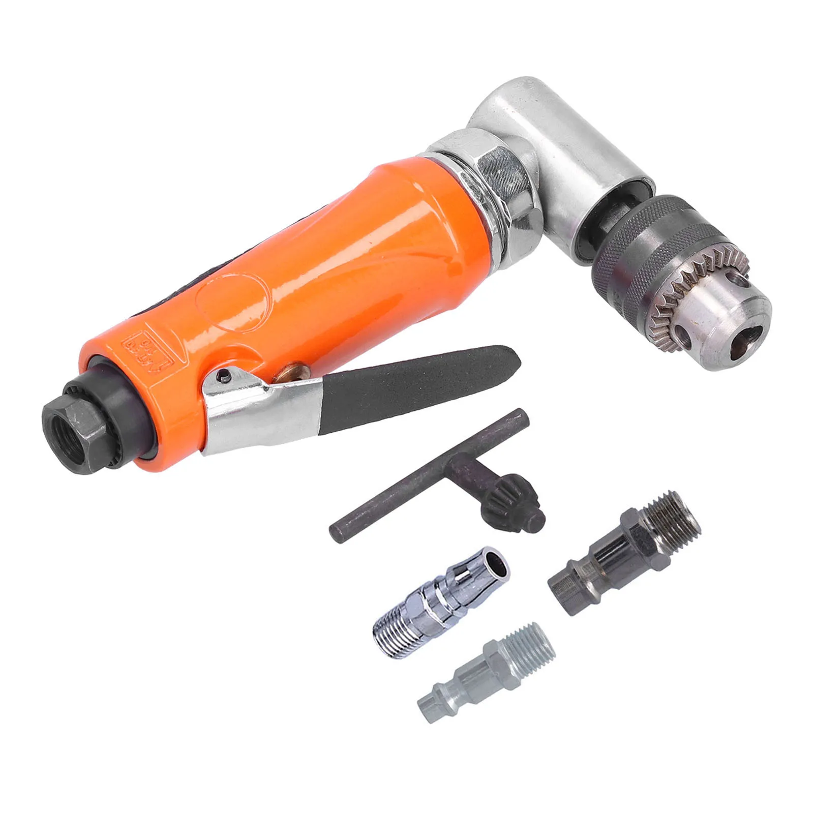Pneumatic Drill Air Angular Drilling Machine 90° 1/4in 6mm Elbow Head Manual Tool KP‑555L Industrial Drilling Machine
Pneumatic Drill Air Angular Drilling Machine 90° 1/4in 6mm Elbow Head Manual Tool KP‑555L Industrial Drilling Machine