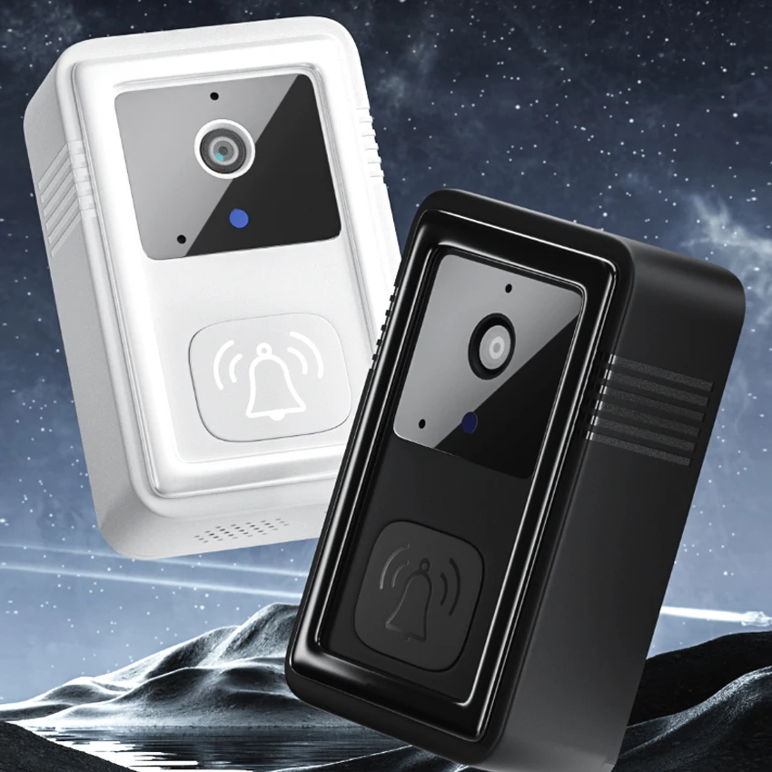 Беспроводной дверной звонок с Wi-Fi, видеодомофон с камерой, работает от аккумулятора
Беспроводной дверной звонок с Wi-Fi, видеодомофон с камерой, работает от аккумулятора