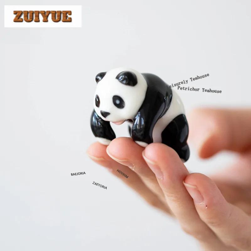 Cute Little Panda Ceramic Tea Pet Traditional Tea Spirit Tea Figurine Play Toys Tea Statue Ornaments Chinese Tea Set Decoration
Cute Little Panda Ceramic Tea Pet Traditional Tea Spirit Tea Figurine Play Toys Tea Statue Ornaments Chinese Tea Set Decoration