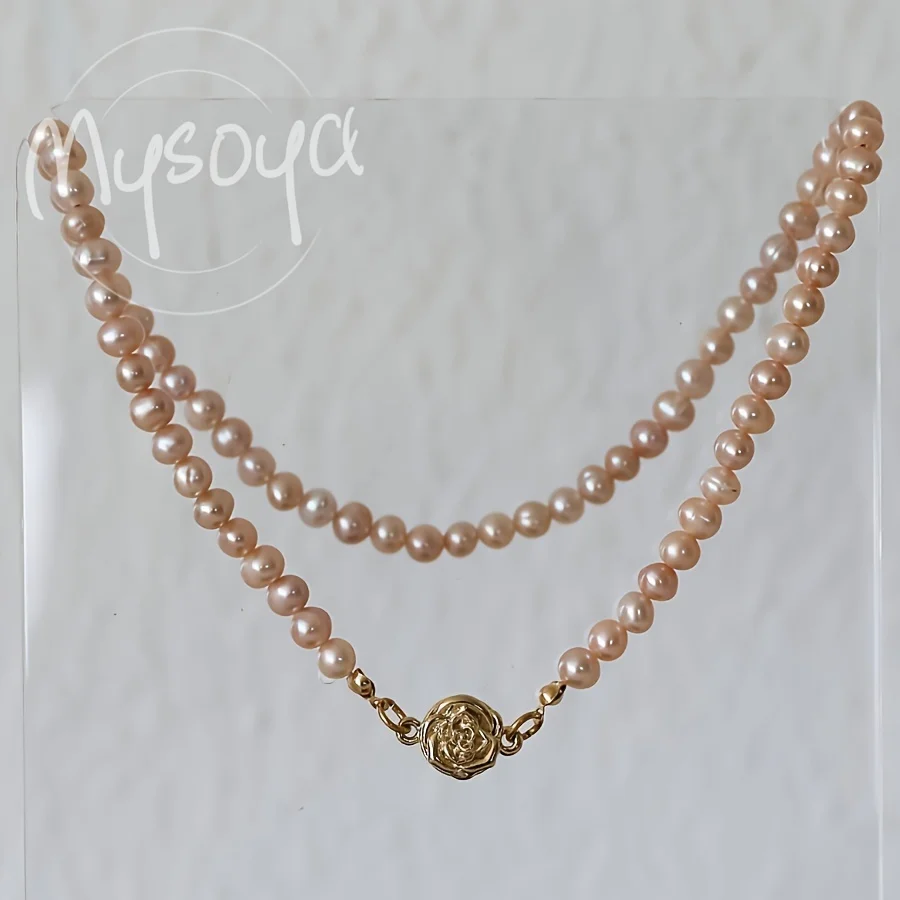 MYSOYA 7-8 мм натуральный розовый пресноводный жемчуг ожерелье настоящий жемчуг многослойные ювелирные изделия разных размеров с подарочной коробкой подарок на день рождения и свадьбу
MYSOYA 7-8 мм натуральный розовый пресноводный жемчуг ожерелье настоящий жемчуг многослойные ювелирные изделия разных размеров с подарочной коробкой подарок на день рождения и свадьбу