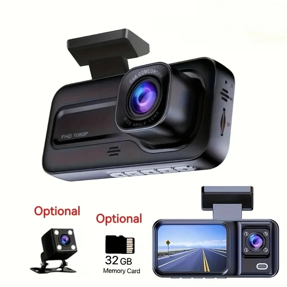 3 Lens Camara Para auto, Car dashcam 1080P Front | 480P Interior & Rear Cams Dashcam, Car Accessories | Car DVR | Video Recorder
3 Lens Camara Para auto, Car dashcam 1080P Front | 480P Interior & Rear Cams Dashcam, Car Accessories | Car DVR | Video Recorder