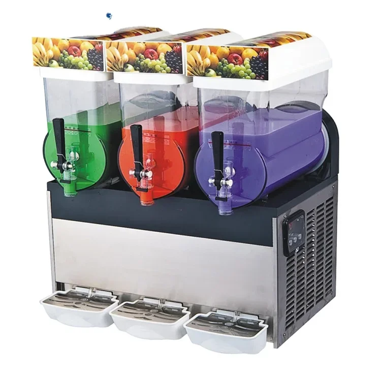 Commercial Electric Snow Melting Slushy Machine Smoothie Frozen Drink Dispensing Coffee Processing Equipment
Commercial Electric Snow Melting Slushy Machine Smoothie Frozen Drink Dispensing Coffee Processing Equipment