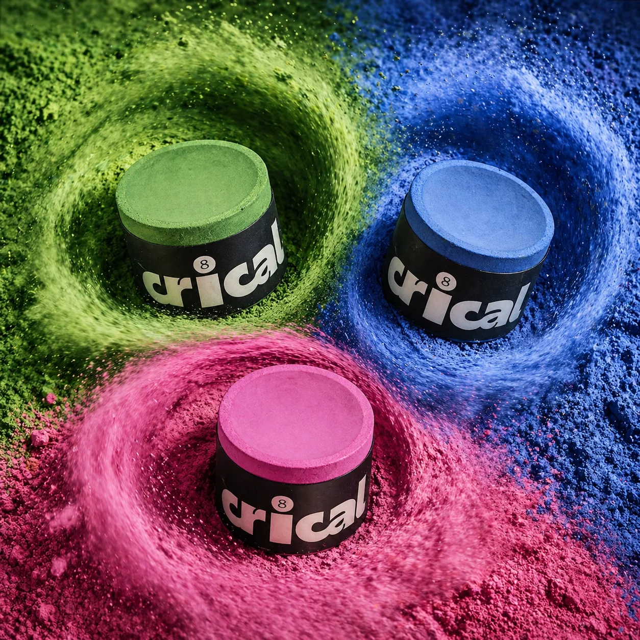 CRICAL Billiards Chalks Grip Power Adhesion Solidity Pool Cue Chalk Snooker Chalk Round Chalk
CRICAL Billiards Chalks Grip Power Adhesion Solidity Pool Cue Chalk Snooker Chalk Round Chalk