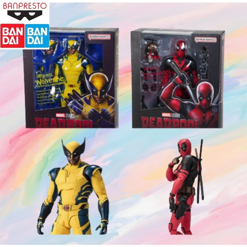 In Stock Bandai Original SHF Deadpool and Wolverine 2025 Movie Version Articulated Figure Models for Collection Holiday Gifts
In Stock Bandai Original SHF Deadpool and Wolverine 2025 Movie Version Articulated Figure Models for Collection Holiday Gifts