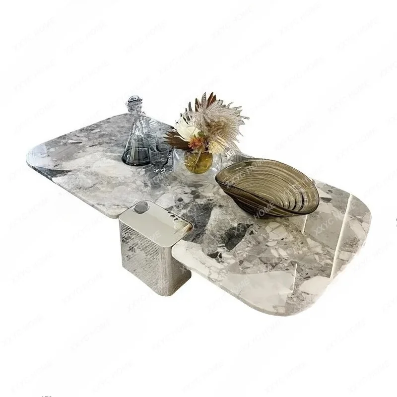 Living Room High-end Natural Marble Coffee Table Household Square High-end
Living Room High-end Natural Marble Coffee Table Household Square High-end