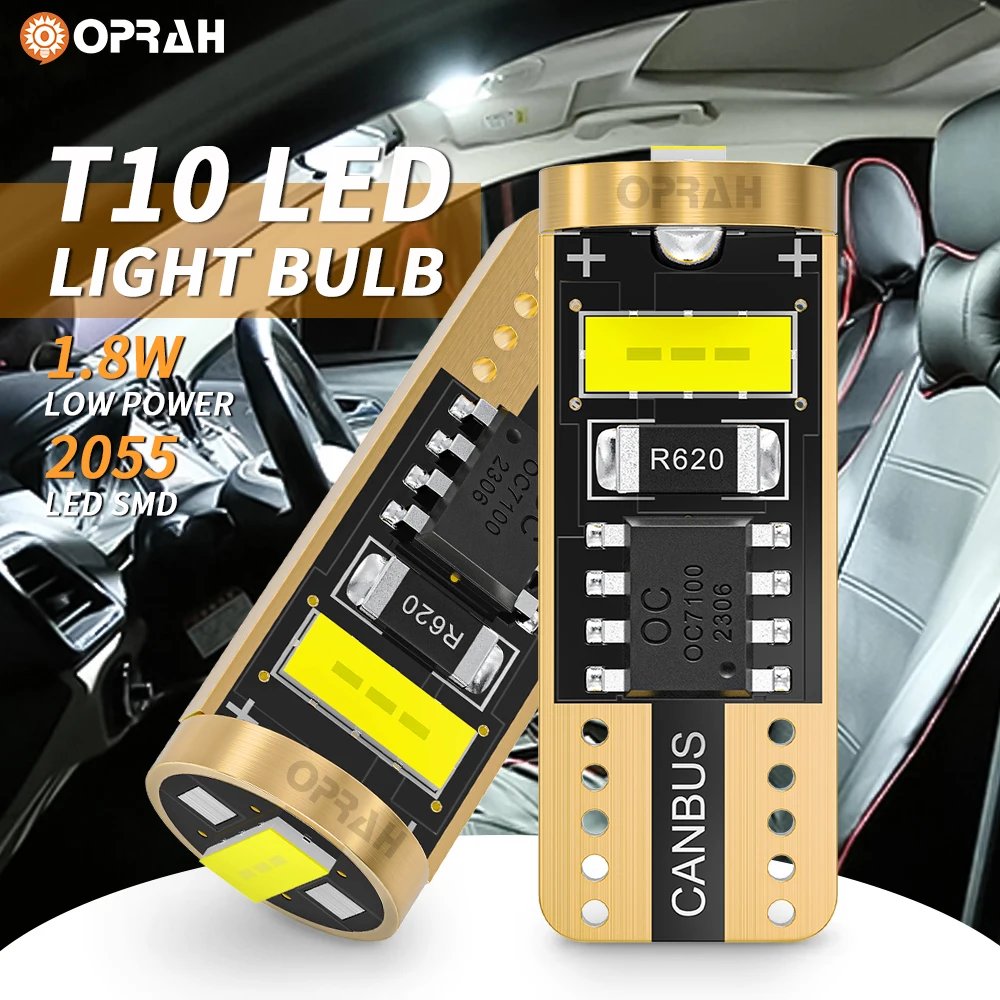 2pcs LED T10 W5W 194 168 Car Light Interior Signal Lamp Canbus 2055SMD Dome Map Reading Bulb Parking Position Lights 12V White
2pcs LED T10 W5W 194 168 Car Light Interior Signal Lamp Canbus 2055SMD Dome Map Reading Bulb Parking Position Lights 12V White