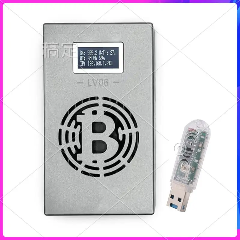AP-Bitcoin Lucky Miner LV06+LV03 Бесшумный майнер BTC Miner BSV BTC BCH Dgb Машина для криптомайнинга Lottery Miner BR Plug
AP-Bitcoin Lucky Miner LV06+LV03 Бесшумный майнер BTC Miner BSV BTC BCH Dgb Машина для криптомайнинга Lottery Miner BR Plug