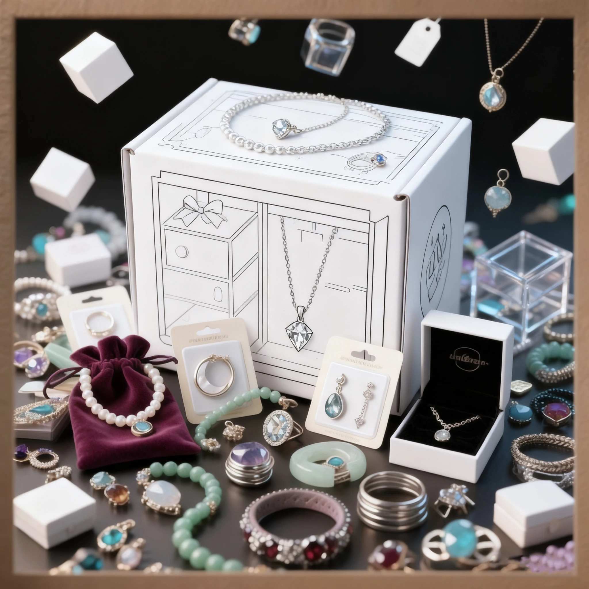 Surprise Jewelry Jar Mystery Costume Jewelry Set Retro Vintage Vibes Bohemia Rings Earrings Necklaces Thoughtful Birthday Gift
Surprise Jewelry Jar Mystery Costume Jewelry Set Retro Vintage Vibes Bohemia Rings Earrings Necklaces Thoughtful Birthday Gift