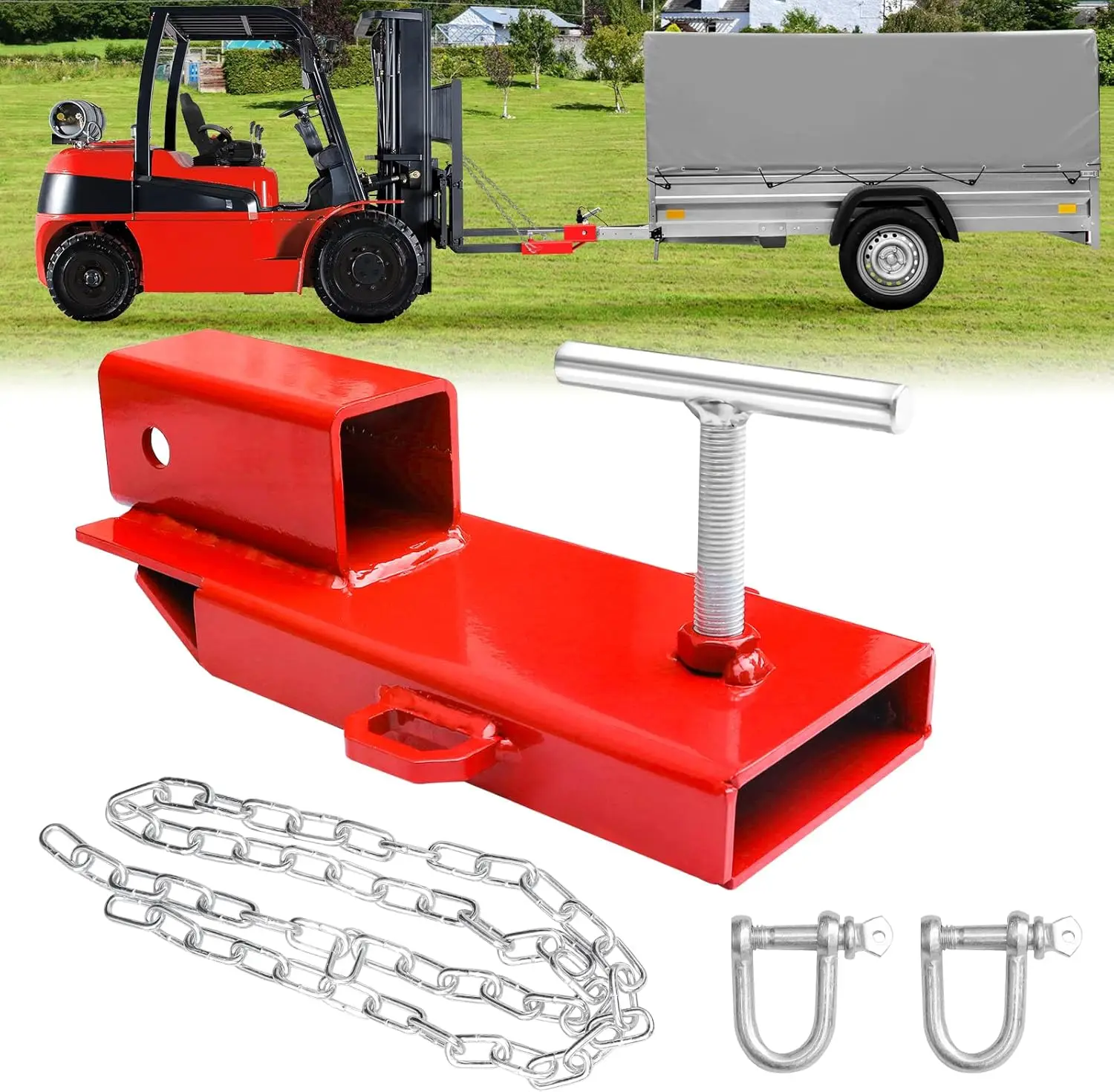 Hot-selling Skid Steer Attachment Fits 2'' Receiver Tubes Fits Tractors and Skid Steers with Universal Quick Attach Plate
Hot-selling Skid Steer Attachment Fits 2'' Receiver Tubes Fits Tractors and Skid Steers with Universal Quick Attach Plate