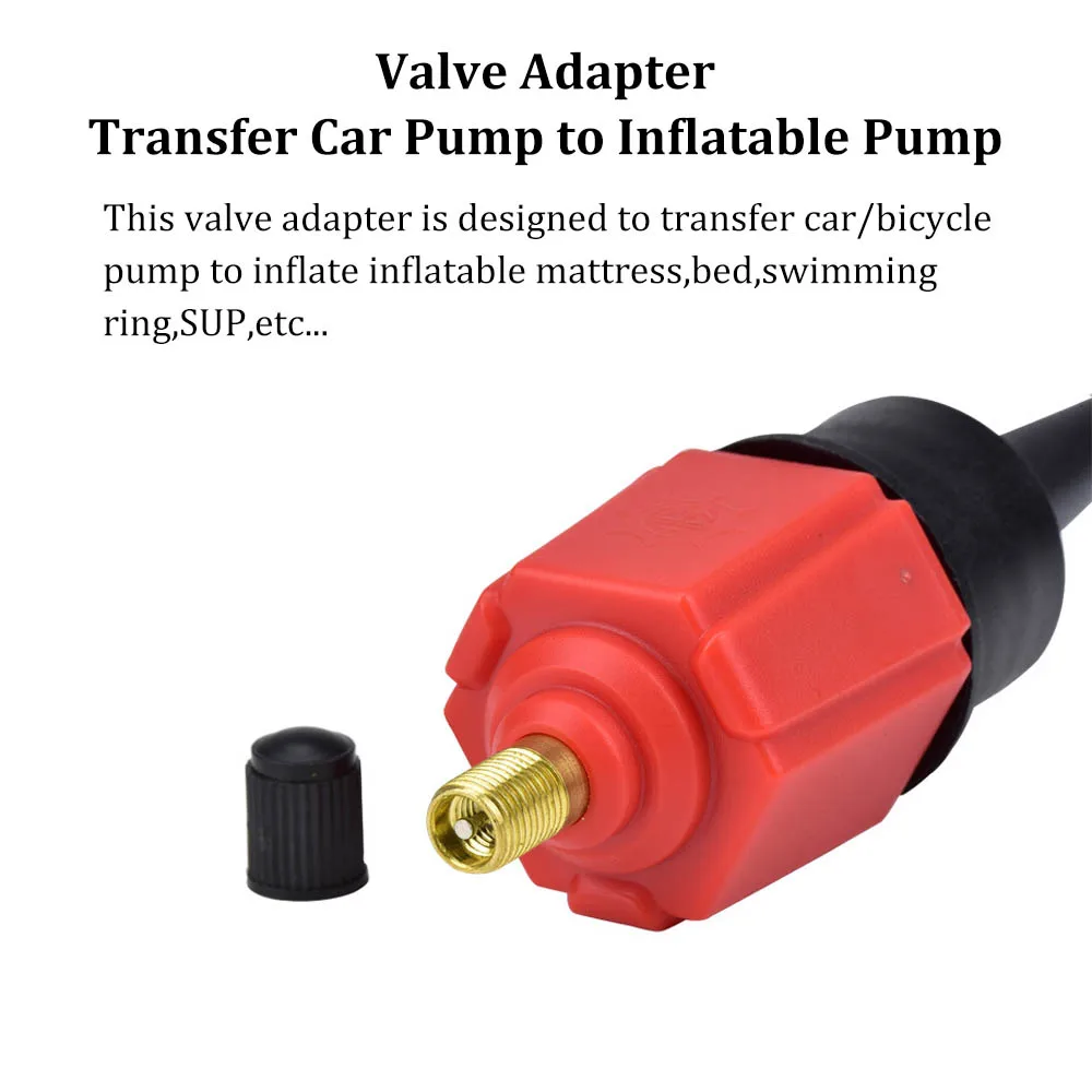 Inflatable Boat Pump Valve Adapter Inflatable Bed Pool Row Adapter Board Stand Paddle Kayak Surfing Pump Boat Accessories
Inflatable Boat Pump Valve Adapter Inflatable Bed Pool Row Adapter Board Stand Paddle Kayak Surfing Pump Boat Accessories