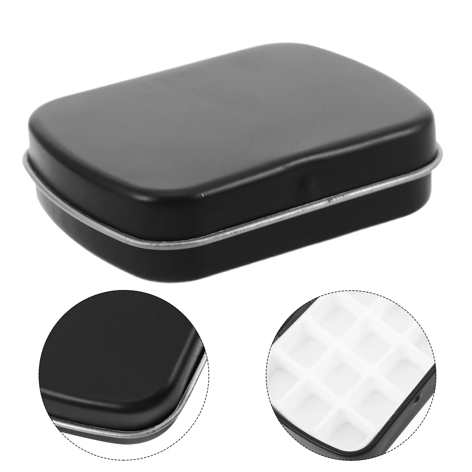 Watercolor Palette Mini Black Metal Paint Box 12 Wells Portable Artist Mixing Tray Outdoor Painting Sketching Studio Use
Watercolor Palette Mini Black Metal Paint Box 12 Wells Portable Artist Mixing Tray Outdoor Painting Sketching Studio Use