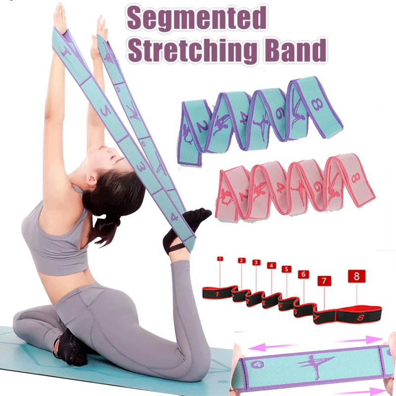 8 Section Elastic Yoga Resistance Bands Dance Train Segmented Band Fitness Sport Home Pilates Gymnastics Exercise Stretch Belts
8 Section Elastic Yoga Resistance Bands Dance Train Segmented Band Fitness Sport Home Pilates Gymnastics Exercise Stretch Belts