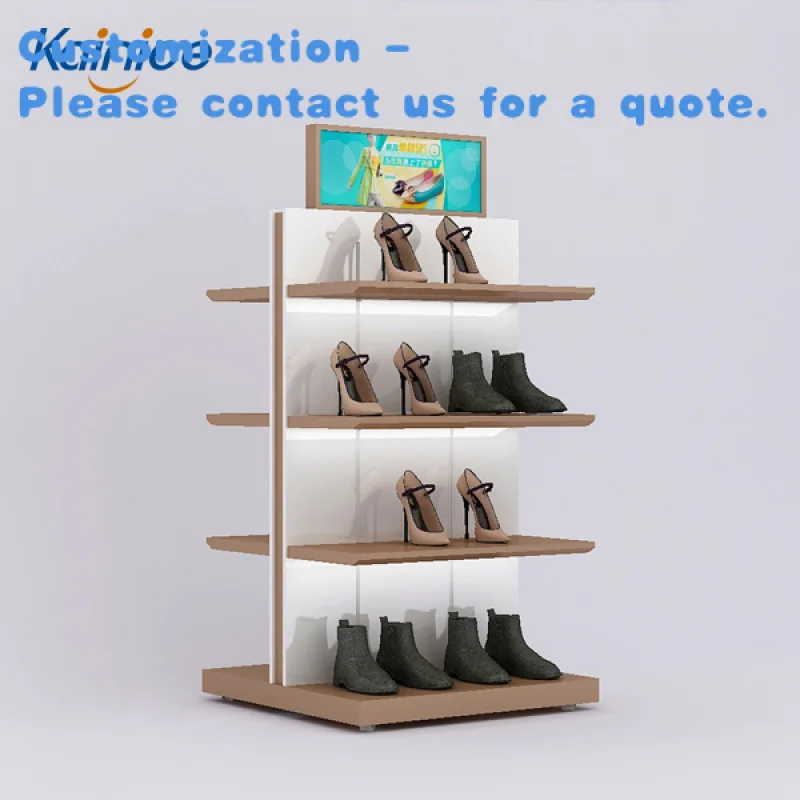 custom.Kainan Wooden Single-Sided High Quality Customizable Shoe & Slipper Display Rack Professional Installation Commercial
custom.Kainan Wooden Single-Sided High Quality Customizable Shoe & Slipper Display Rack Professional Installation Commercial
