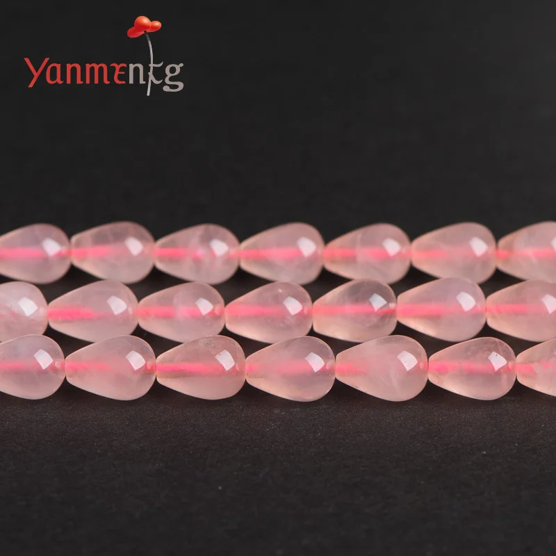 Natural Rose Quartz Teardrop Loose Beads,10x7mm Spacer Bead For Jewelry Making Diy Necklace Bracelet Accessory
Natural Rose Quartz Teardrop Loose Beads,10x7mm Spacer Bead For Jewelry Making Diy Necklace Bracelet Accessory